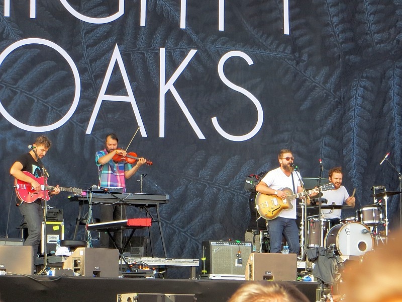 Mighty Oaks auf dem Lollapalooza-Festival